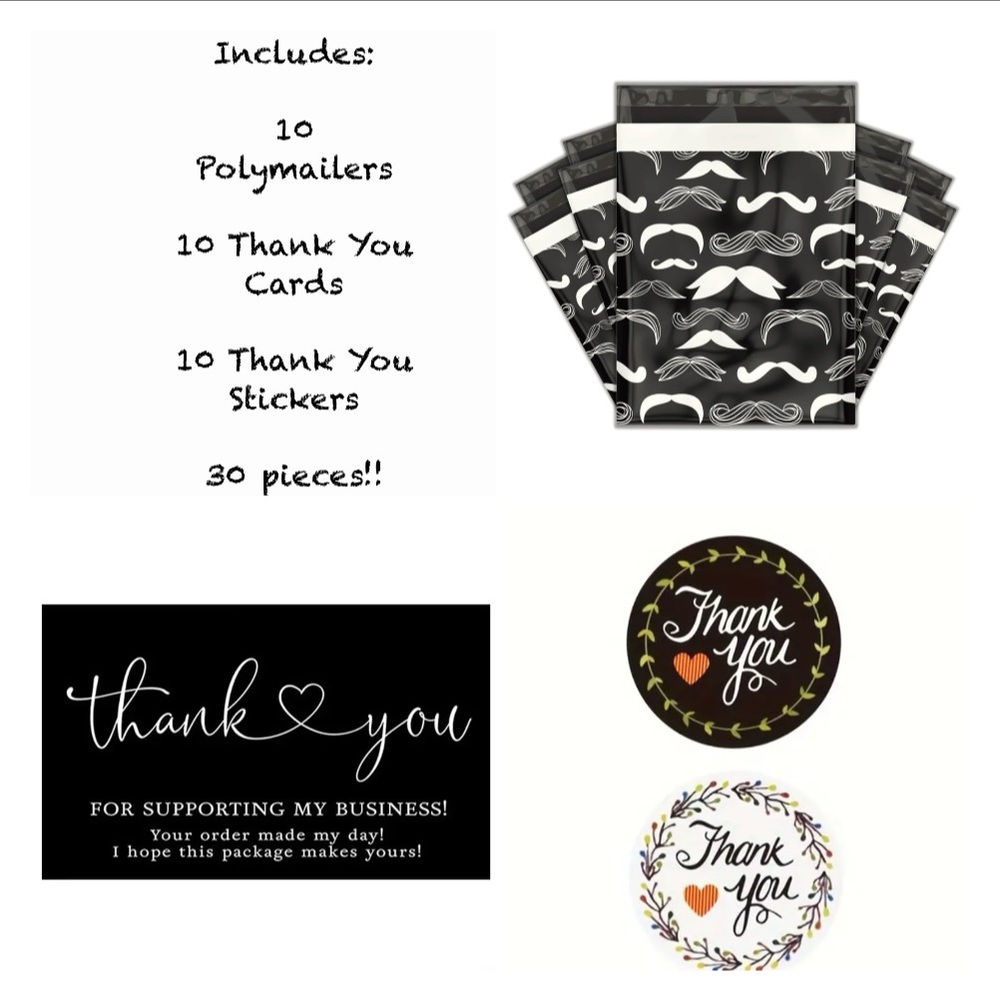 Stylish Mustache Seller’s Bundle